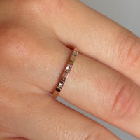 Halle Ring Rose Gold